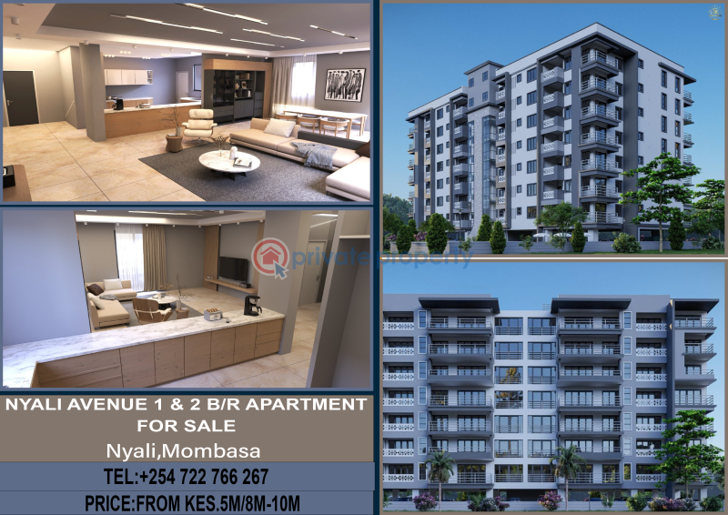 2 bedroom Apartment For Sale Nyali Beach Road Nyali Mombasa  - 0