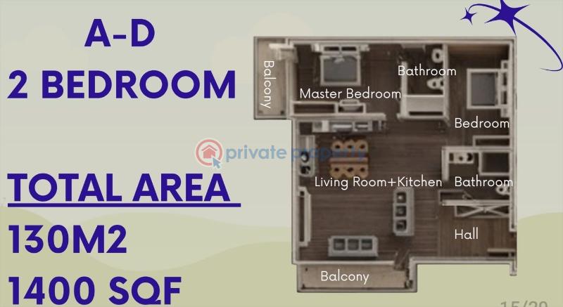 2 bedroom Apartment For Sale Mama Ngina Road Nyali Mombasa - 11