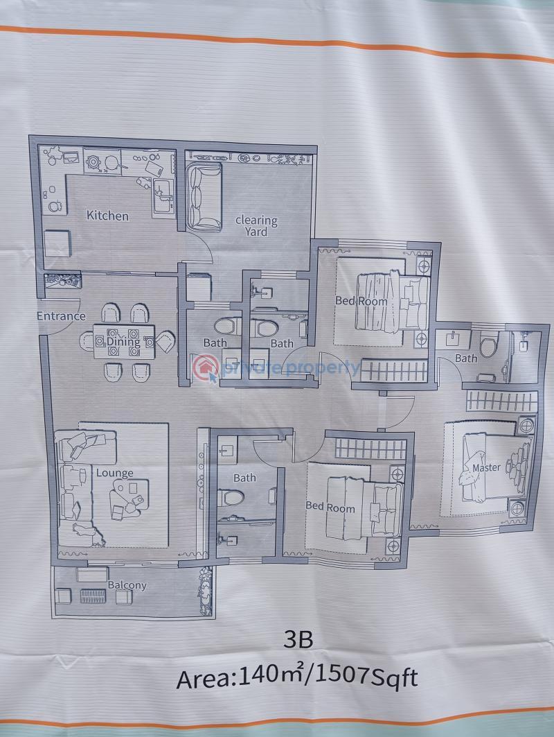 1 bedroom Apartment For Sale Mombasa Road. Mlolongo Athi River Machakos - 12