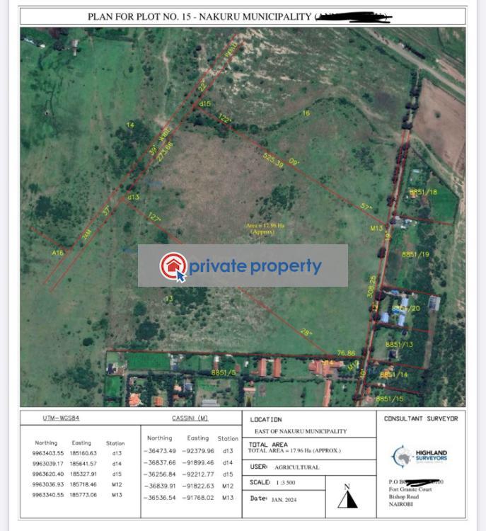 Mixed use Land For Sale Nakuru East  - 1