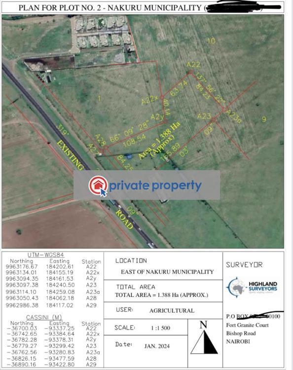 Mixed use Land For Sale Nakuru East  - 2
