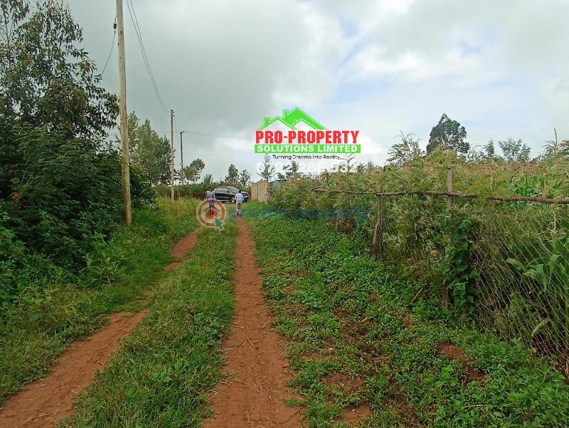 Residential Land For Sale New Ng'amba Tarmac Ngamba Kikuyu Kiambu - 6