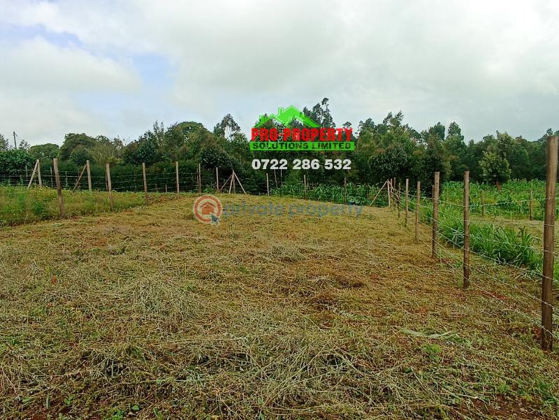 Residential Land For Sale New Ng'amba Tarmac Ngamba Kikuyu Kiambu - 1