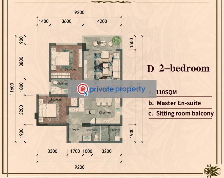 2 bedroom Apartment For Sale &nbsp;riara Road Nairobi Central  - 3