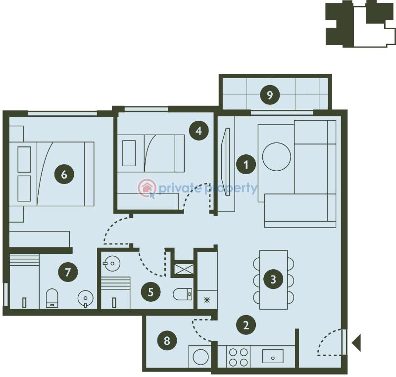1 bedroom Apartment For Sale Tatu City Ruiru Kiambu - 5