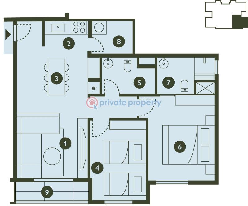 1 bedroom Apartment For Sale Tatu City Ruiru Kiambu - 6