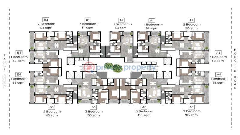 1 bedroom Apartment For Sale Mogotio Road, Westlands westlands. Nairobi - 6