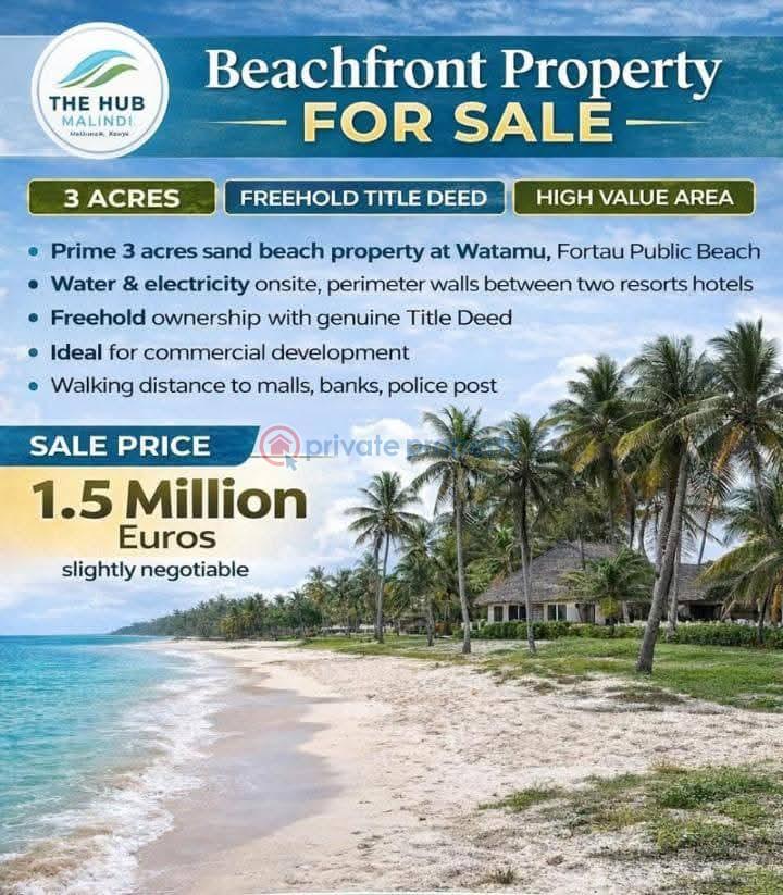Land For Sale Watamu, Fortamu Watamu Kilifi - 0