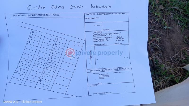 Land For Sale Off Mombasa Malindi High Opposite Pwani Oil Factory Kanamai Mtwapa Kilifi - 6