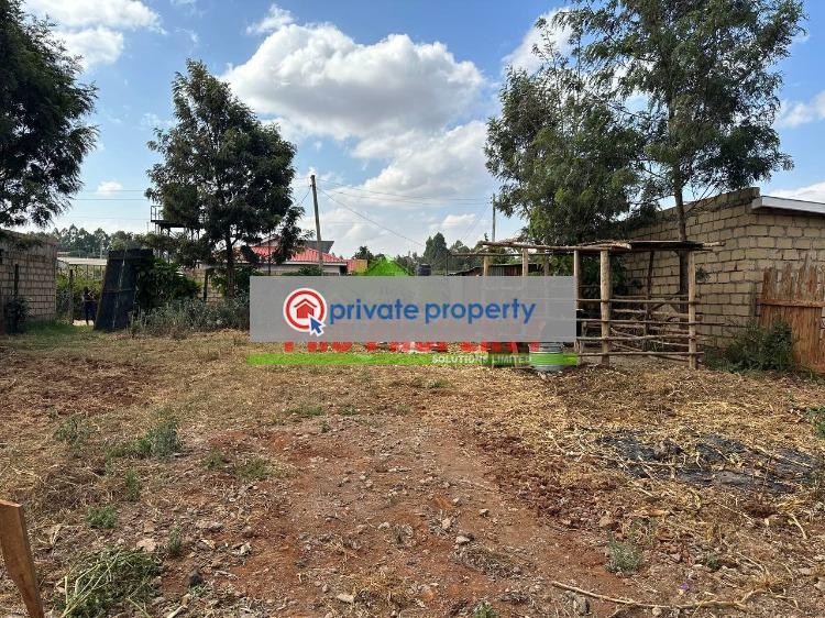Residential Land For Sale kamangu Kikuyu Kiambu (PID 3PADZR) Private