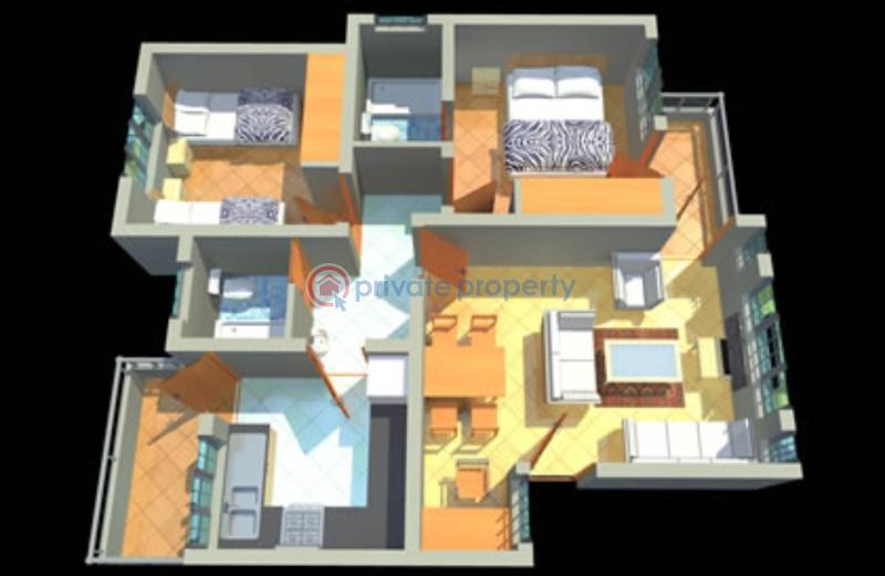 3 bedroom Apartment For Sale A Few Meters From The Tarmac Road Machakos Athi River  - 4