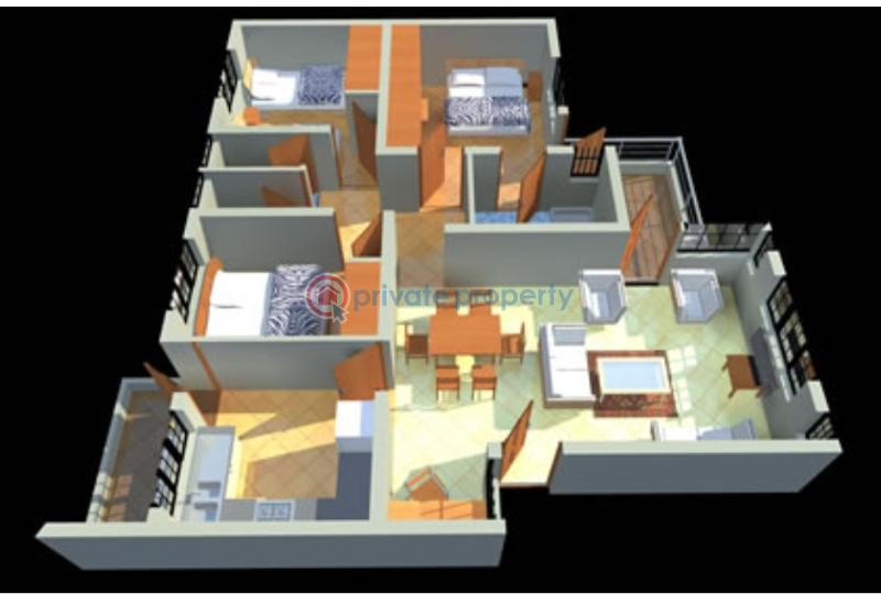 3 bedroom Apartment For Sale A Few Meters From The Tarmac Road Machakos Athi River  - 5