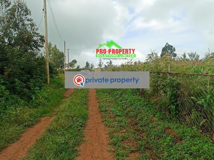 Residential Land For Sale &nbsp;new Ng'amba Tarmac Kikuyu Kiambu - 6