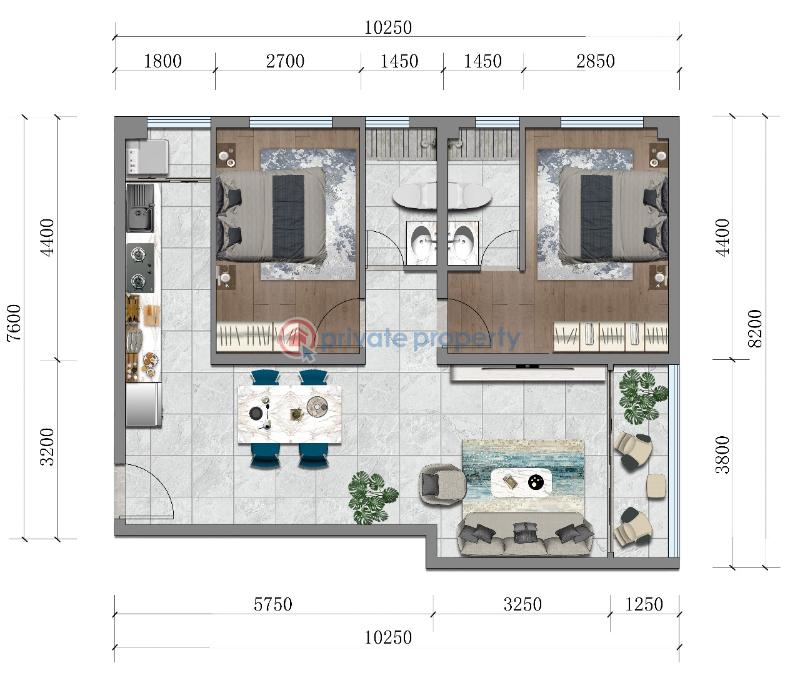 2 bedroom Apartment For Sale Mandera Road Kileleshwa Nairobi - 6
