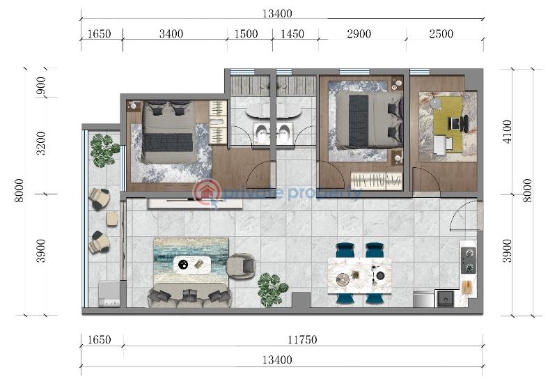 2 bedroom Apartment For Sale Mandera Road Kileleshwa Nairobi - 3