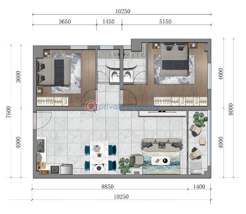 2 bedroom Apartment For Sale Mandera Road Kileleshwa Nairobi - 10