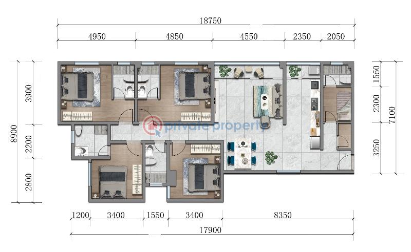 2 bedroom Apartment For Sale Mandera Road Kileleshwa Nairobi - 4