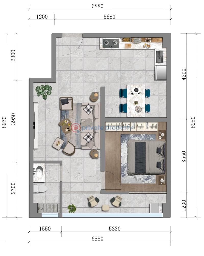 2 bedroom Apartment For Sale Mandera Road Kileleshwa Nairobi - 7