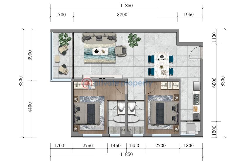 2 bedroom Apartment For Sale Mandera Road Kileleshwa Nairobi - 8