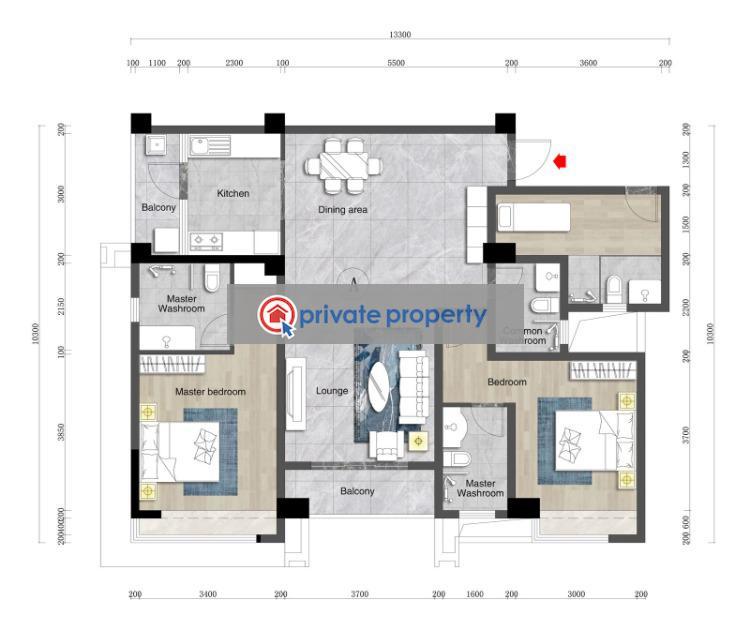 1 bedroom Apartment For Sale &nbsp;rhapta Road Westlands Nairobi - 4