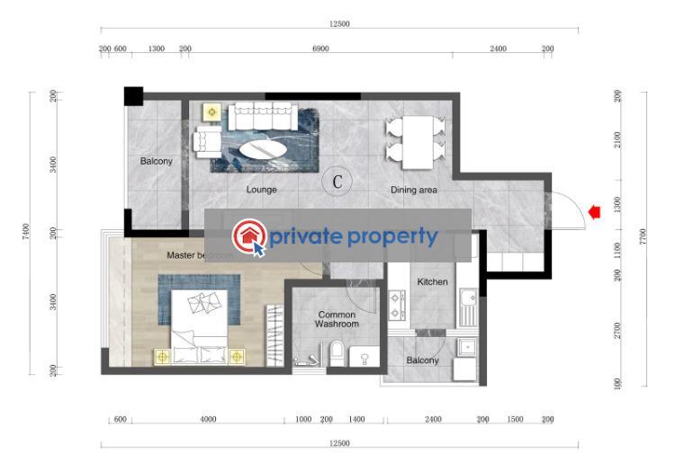 1 bedroom Apartment For Sale &nbsp;rhapta Road Westlands Nairobi - 2