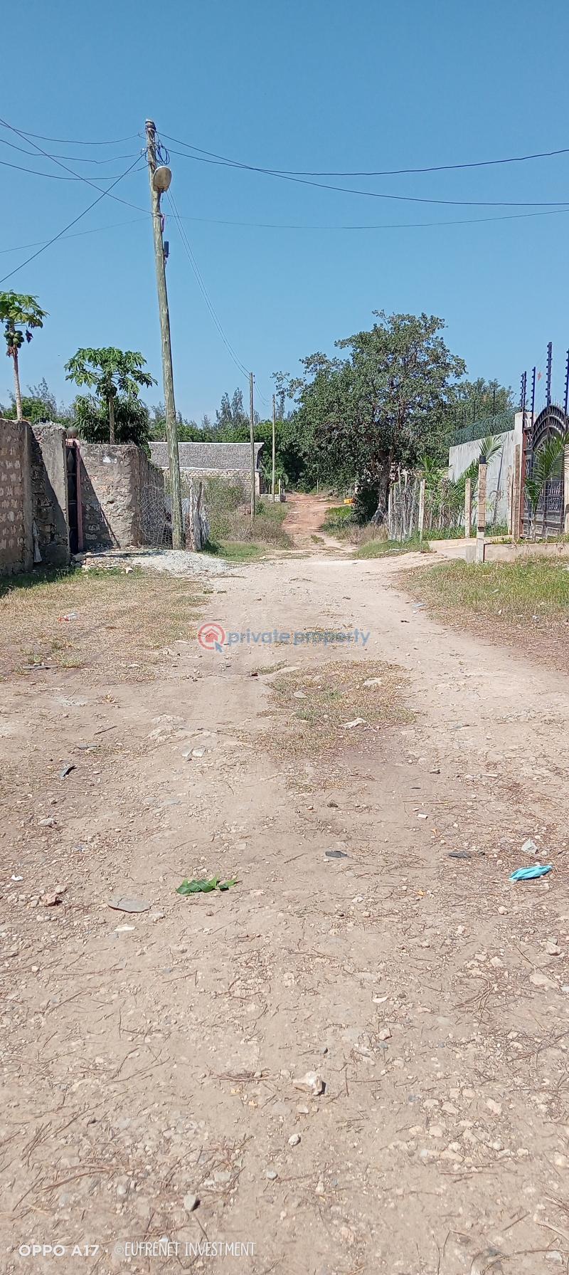 Land For Sale Off Pastor Lai Jcc Tarmac Road Jcc Church Bamburi Mombasa - 0