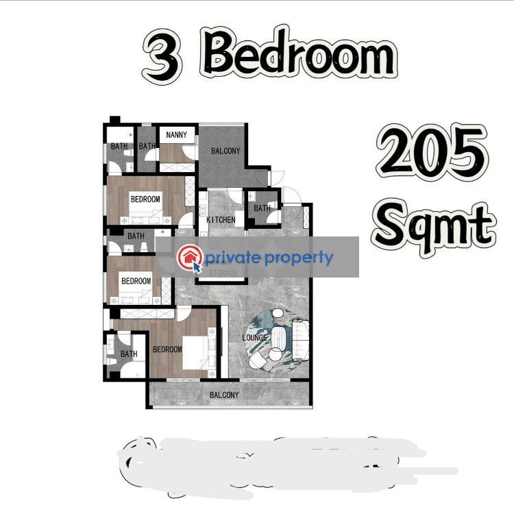 3 bedroom Apartment For Sale &nbsp;kileleshwa Kileleshwa Nairobi - 6