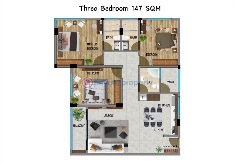 1 bedroom Apartment For Sale Syokimau/Mulolongo Machakos - 2