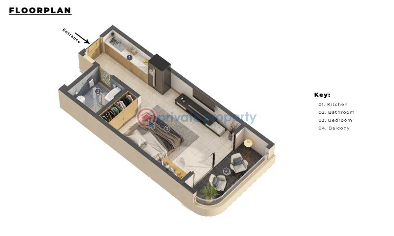 1 bedroom Apartment For Sale Nyali Mombasa Kenya Nyali Mombasa - 3