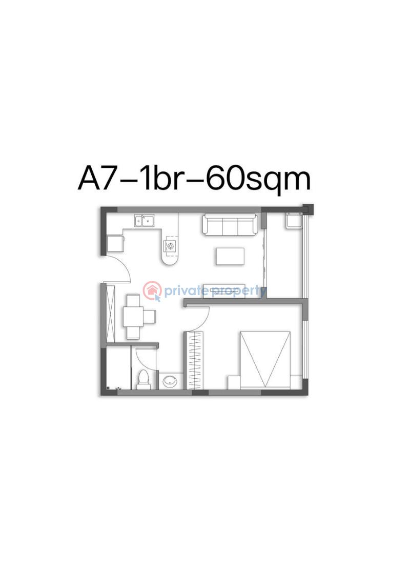 1 bedroom Bedsitter (Single Room) For Sale Kindaruma Road Kilimani Nairobi - 6