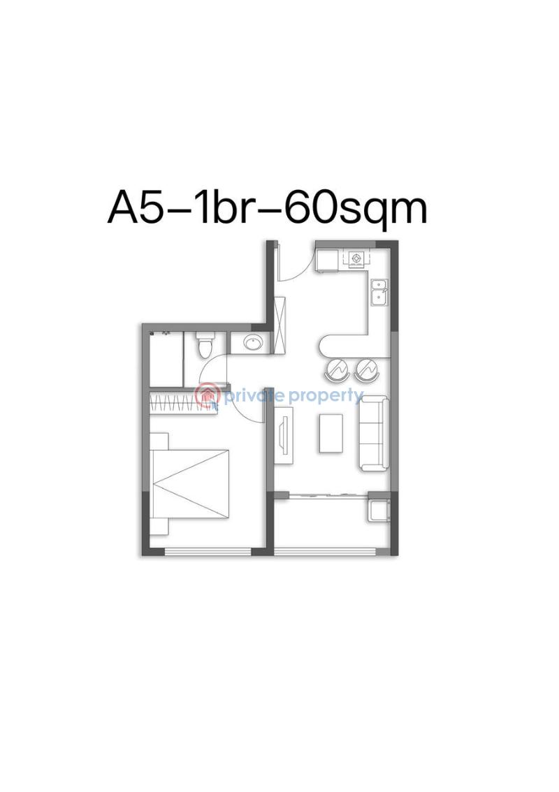 1 bedroom Bedsitter (Single Room) For Sale Kindaruma Road Kilimani Nairobi - 4