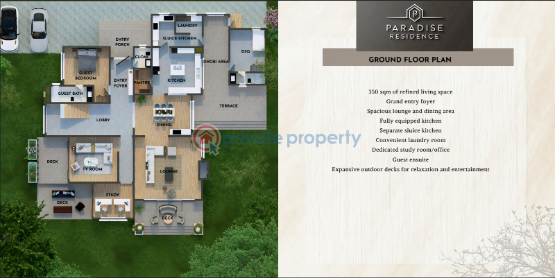 5 bedroom Townhouse For Sale Runda Westlands Nairobi - 1