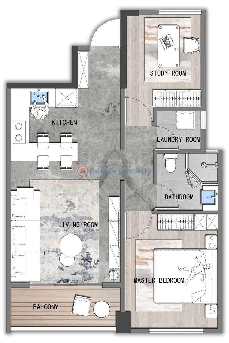 1 bedroom Apartment For Sale Brookside Westlands Nairobi - 4
