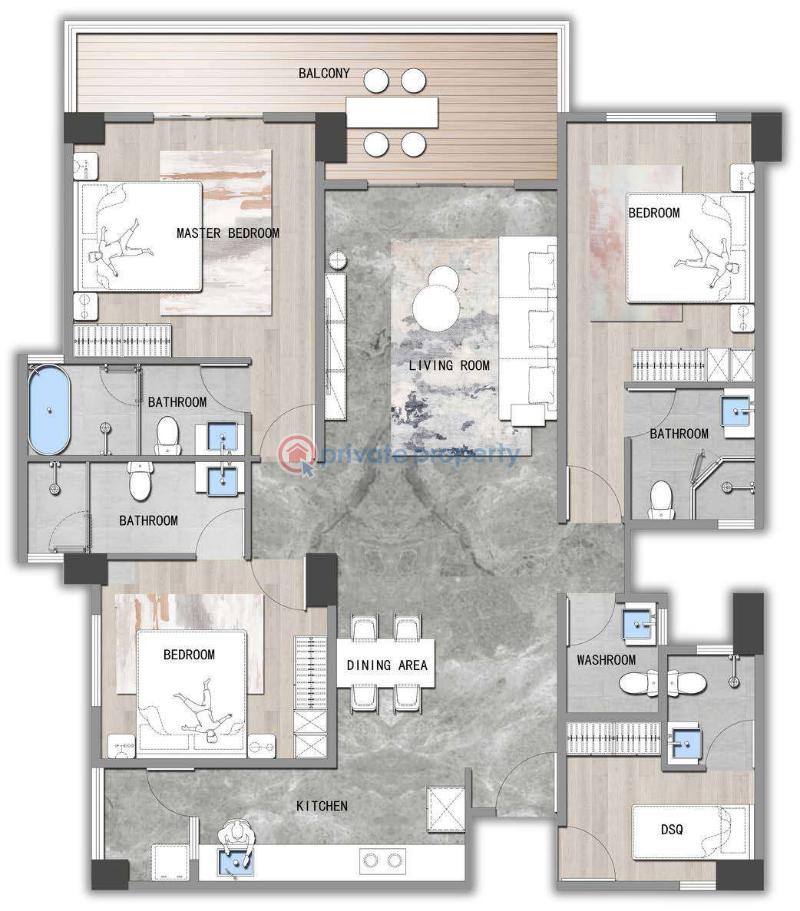 1 bedroom Apartment For Sale Brookside Westlands Nairobi - 5