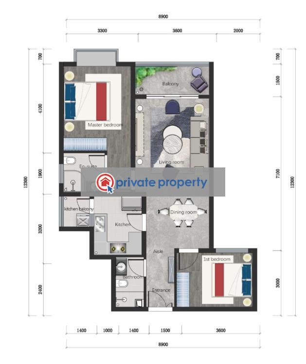 2 bedroom Apartment For Sale Westlands Nairobi - 10