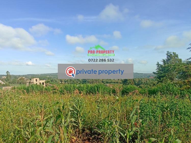 Residential Land For Sale &nbsp;gikambura Kikuyu Kiambu - 1