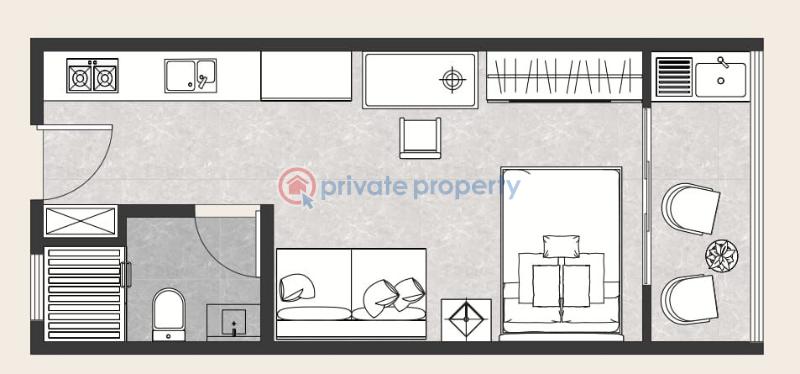 2 bedroom Apartment For Sale Wood Avenue Near Yaya Center Kilimani Nairobi - 2