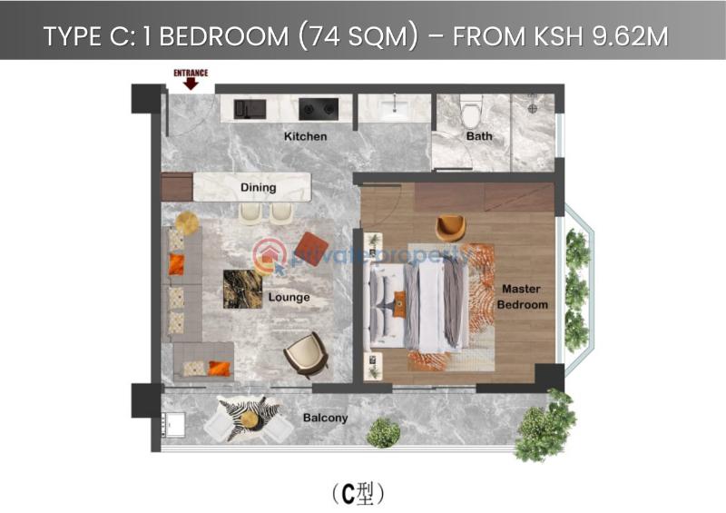 2 bedroom Apartment For Sale Peponi Road Westlands Nairobi - 5