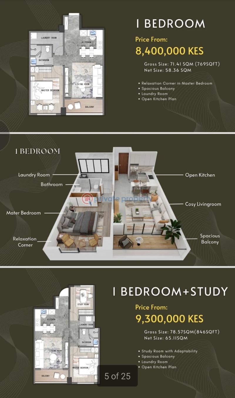 2 bedroom Apartment For Sale Brookside Grove Brookside Westlands Nairobi - 9