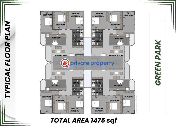 3 bedroom Apartment For Sale Nyali Mombasa - 8