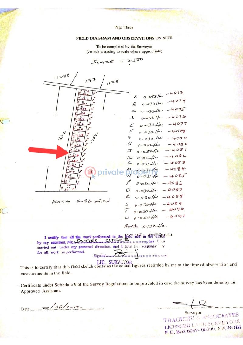 Residential Land For Sale Gikambura Riu Nderi Kikuyu Kiambu - 8