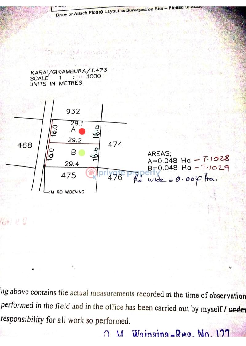 Residential Land For Sale Musa Gitau Area Gikambura Kikuyu Kiambu - 6
