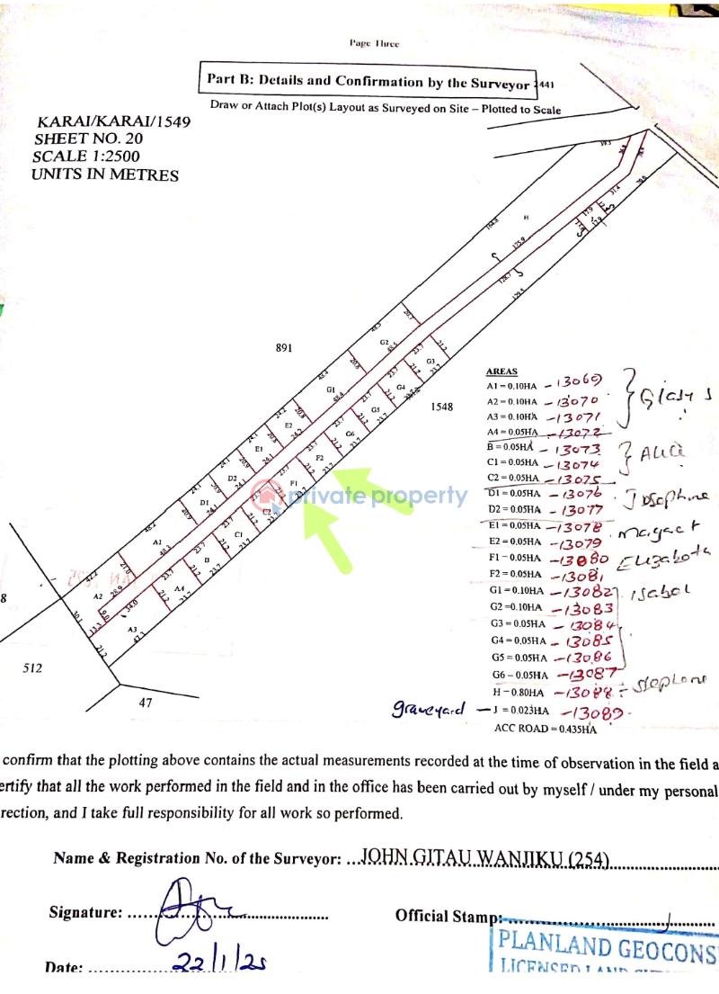Residential Land For Sale Kwa Ngando Area Gikambura Kikuyu Kiambu - 7