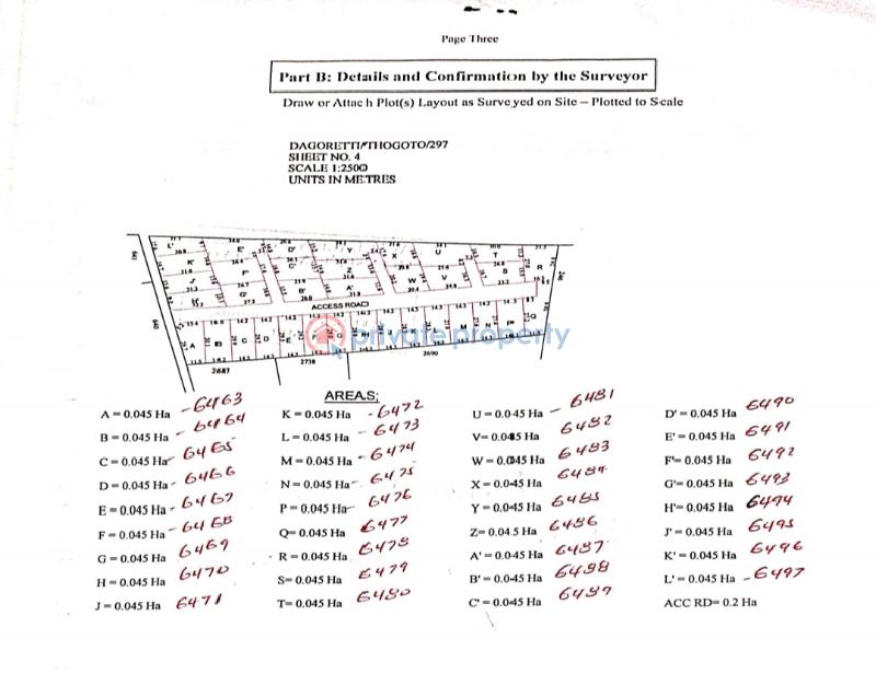 Mixed use Land For Sale Thogoto Teachers College Thogoto Kikuyu Kiambu - 6