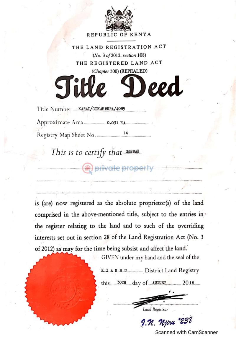 Residential Land For Sale Gikambura Riu Nderi Kikuyu Kiambu - 25