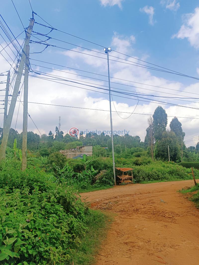 Residential Land For Sale Kamuita Area Karai Kikuyu Kiambu - 12
