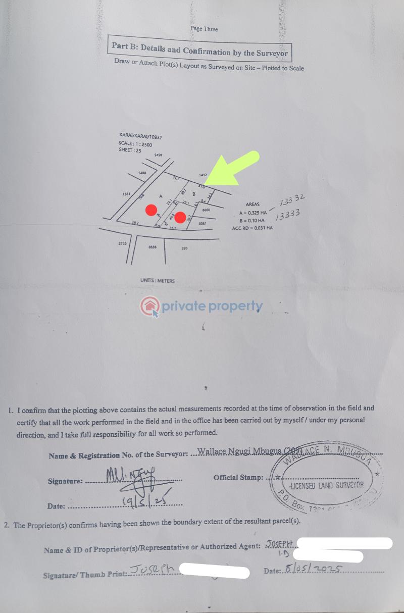 Residential Land For Sale Rio Court Estate Gikambura Kikuyu Kiambu - 6