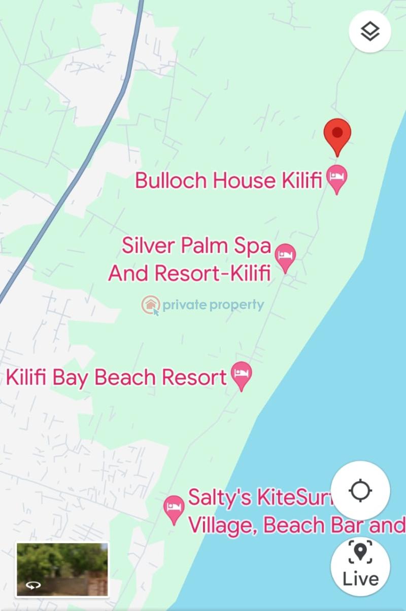 Land For Sale Bofa Beach Mnarani Kilifi - 0