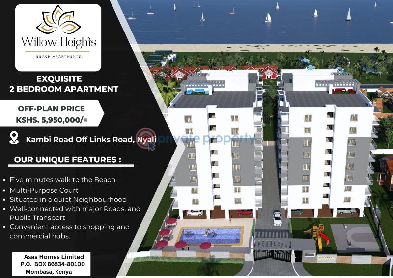 2 bedroom Apartment For Sale Nyali Beach Road Nyali Mombasa  - 14