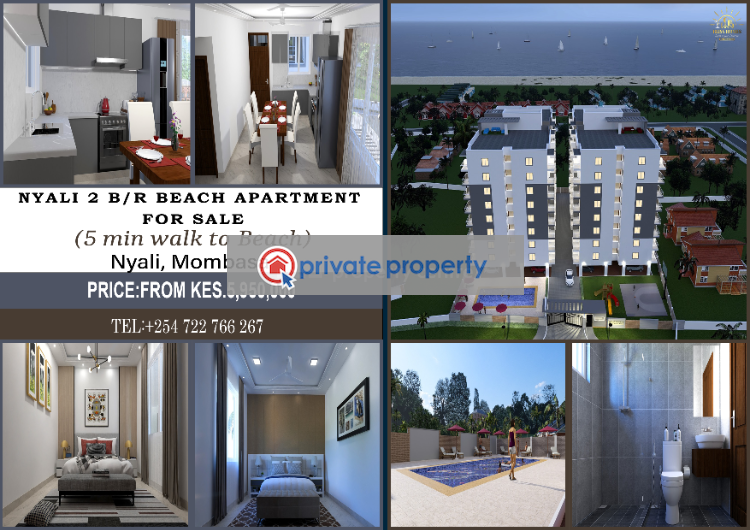 2 bedroom Apartment For Sale  nyali Beach Road Nyali Mombasa - 0